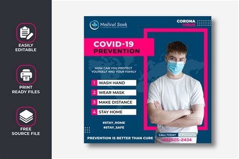 COVID 19 FLYER DESIGN on Behance