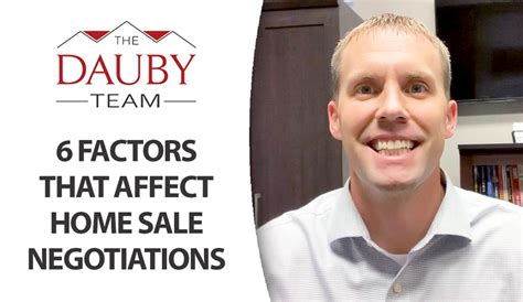 6 Factors in Home Sale Negotiations