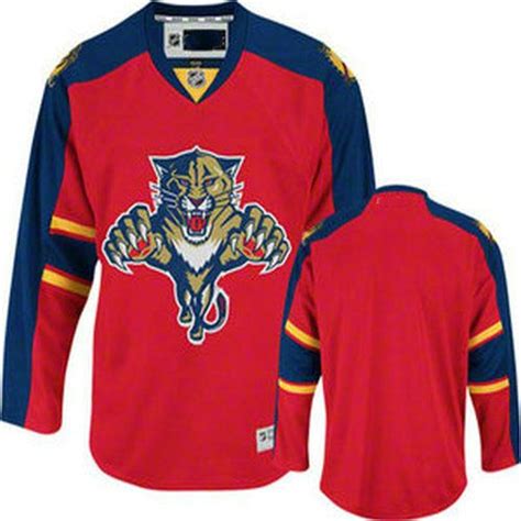 Florida Panthers red Customized Your Name Number | Florida panthers, Custom jerseys, Nhl hockey ...