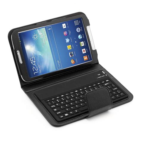 Bluetooth Keyboard Folio for Samsung Galaxy Tab 3 8.0" Tablet (87438 ...