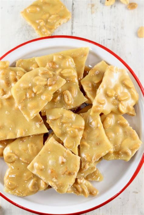 Easy Peanut Brittle {Classic Recipe} - Miss in the Kitchen