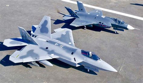 F-22 Raptor vs. F-35 Lightning II ; Comparing the Roles and Capabilities of the United States ...