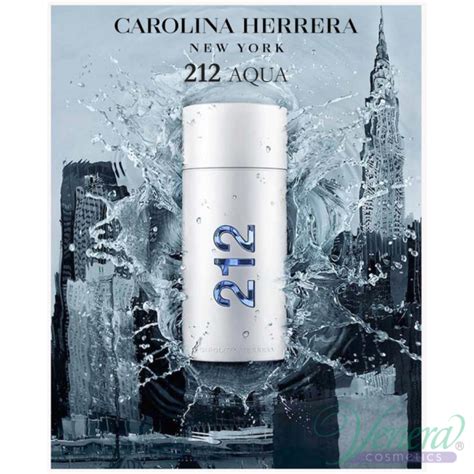 Carolina Herrera 212 Men Aqua EDT 100ml για άνδρες ασυσκεύαστo | Venera.gr