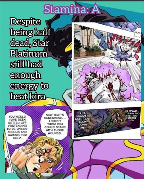 Stand stats explained: Part 1 : r/StardustCrusaders