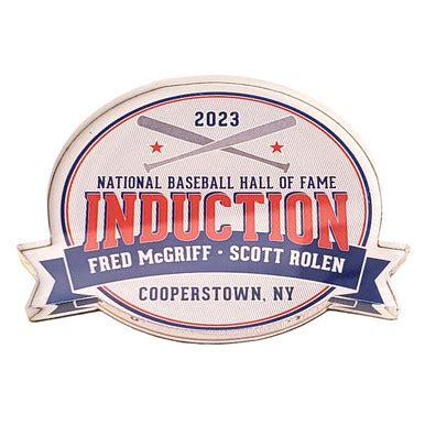 Baseball Hall of Fame 2023 Induction Logo Acrylic Magnet