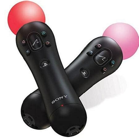 PlayStation 4, PlayStation VR Move Motion Controllers - Two Pack (Bulk Packaging) - Walmart.com