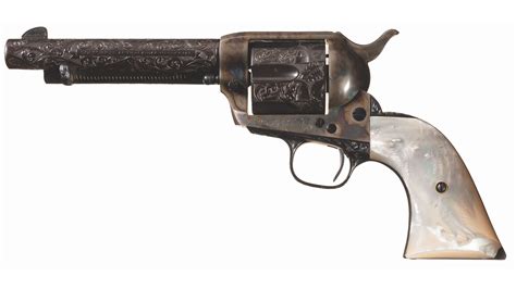 Engraved Colt Single Action Army Revolver | Rock Island Auction