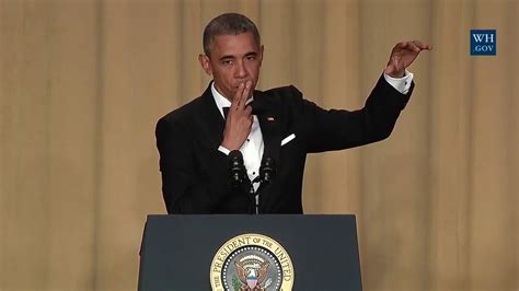 Obama Drops Mic (2016 WHCA Dinner) - YouTube