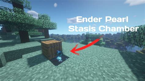 Enderpearl Stasis Chamber Tutorial - Minecraft - YouTube