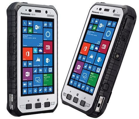 Panasonic Toughpad FZ-E1 and FZ-X1 rugged handheld tablets launched in ...