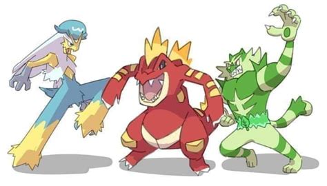 Leak gen 9 starters final evolution. - 9GAG