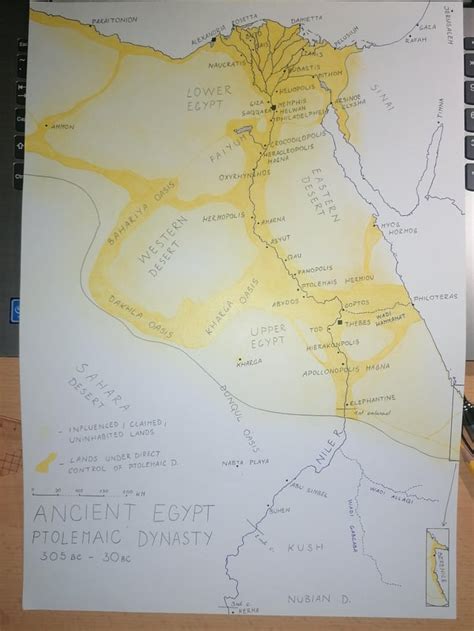 I made a map of Ancient Egypt under Ptolemaic Dynasty : MapPorn