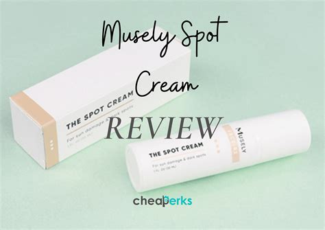 Musely Spot Cream Reviews | Should You Try It? (Unbiased) - Cheaperks