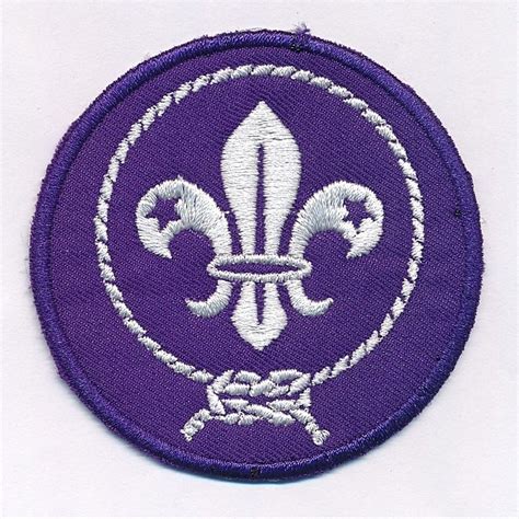 World Scouts Emblem Fun Badge 7cms Insignia