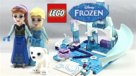 LEGO Disney Frozen Anna and Elsa's Frozen Playground review! 2017 set 10763! - YouTube