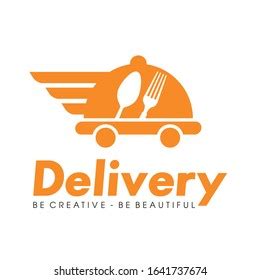 Food Logo Food Delivery Logo Vector: เวกเตอร์สต็อก (ปลอดค่าลิขสิทธิ์ ...