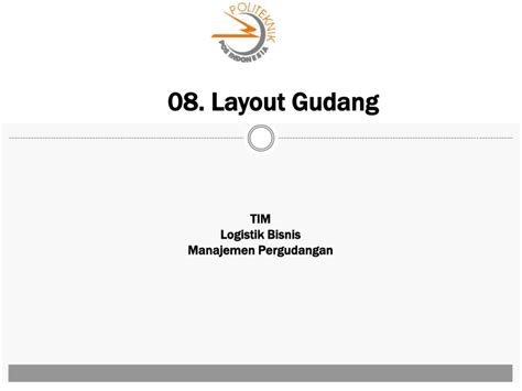 08 Layout Gudang