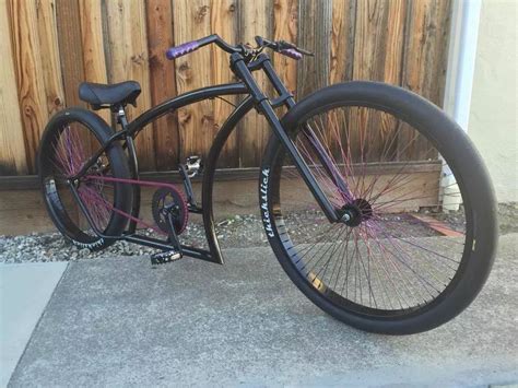 26" or 24" MODDED cruiser chopper bicycle frame lowrider (frame only) | eBay