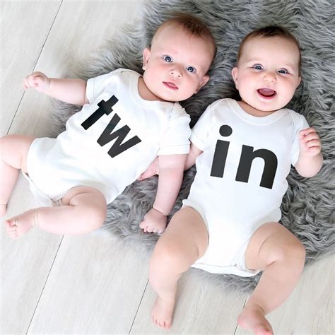 TW IN Letter Print Newborn Infant Baby Boys Girls Bodysuit Cute Baby ...