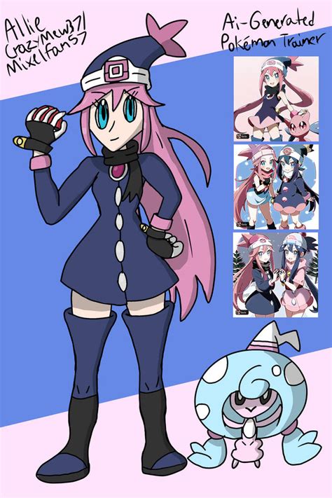 AI-Generated Pokemon Trainer by CrazyMew37 on DeviantArt