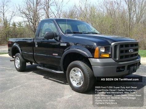 2005 Ford F - 250 4x4 Powerstroke Diesel F250 Duty Fleet Maintained