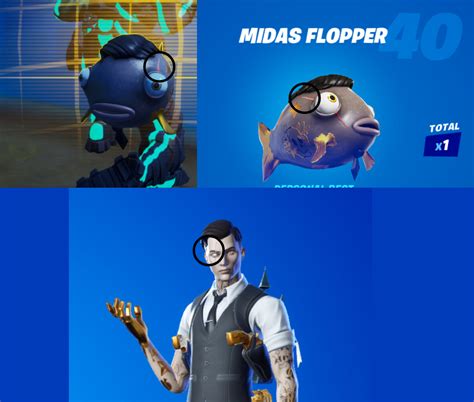 [Bug] [Fish] The Midas Flopper model has its scar on it's left eye, instead of it's right eye ...