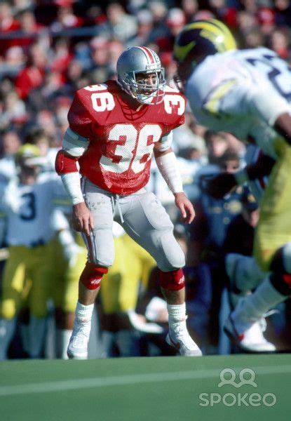 1986 Chris Spielman sets the Ohio State single game tackles record at 29 in a losing effort ...