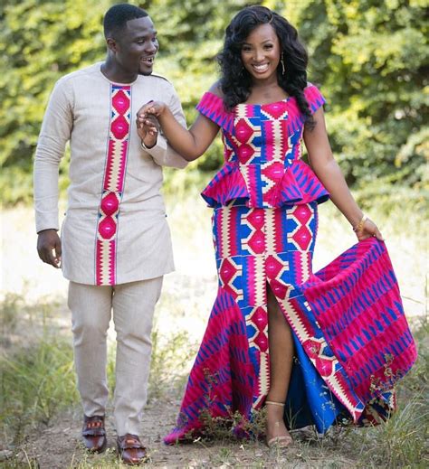 Elegant & glamorous African wedding dresses in Kente – Afroculture.net