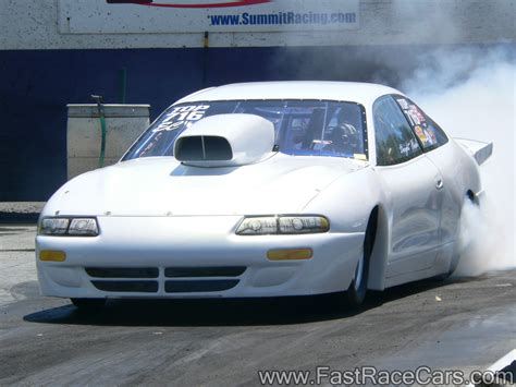 Drag Race Cars > Avengers > Picture of White Dodge Avenger Drag Car ...