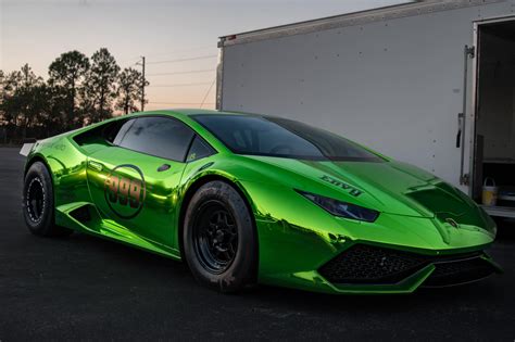 The Worlds First True Drag Race-Specific Lamborghini Huracan