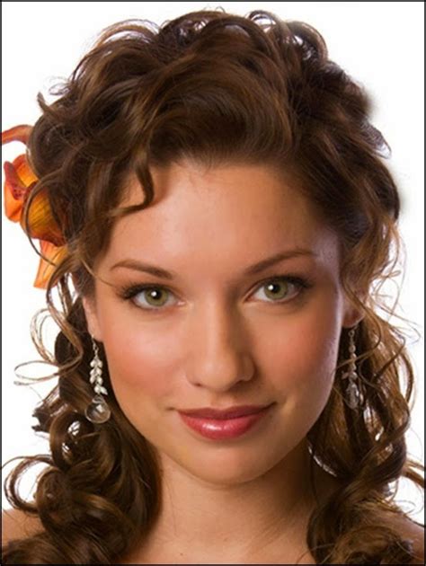 My Hair Style: Top 9 Easy Stylish Updos For Curly Hair