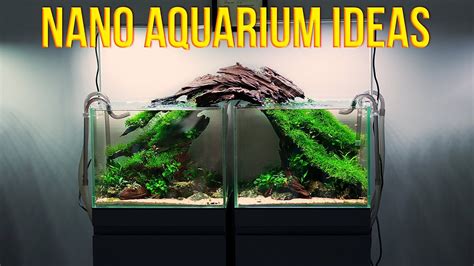 Nano Aquarium Ideas - YouTube