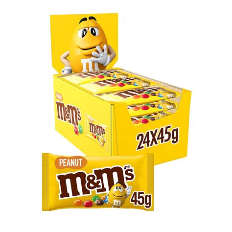 Buy M&M's Peanut Chocolate 24 x 45g Online at desertcartZimbabwe