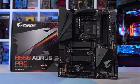 AMD B550 Motherboard First Look & VRM Temperature Test Photo Gallery ...