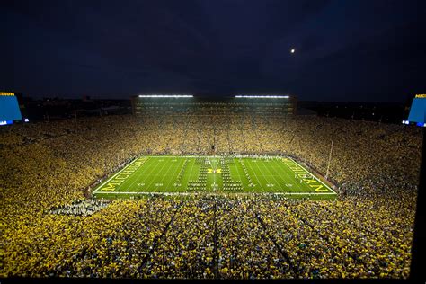 Michigan Will Play Under The Lights In 2013 And Will Not Break Their ...