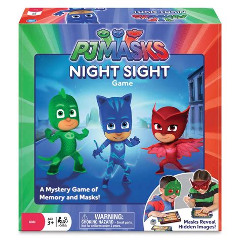 PJ Masks Night Sight Memory Game (21320) - Character Brands