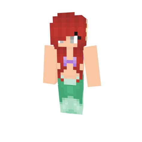 The Little Mermaid - Minecraft Skin by MinecraftCutie on DeviantArt