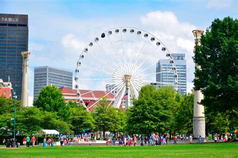 Atlanta Ferris Wheel: Find the Best Downtown Views on SkyView Atlanta