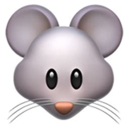 Mouse Face Emoji (U+1F42D)