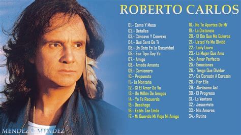 ROBERTO CARLOS LO MEJOR DE LO MEJOR (GRANDES EXITOS) | Musica baladas del recuerdo, Musica ...