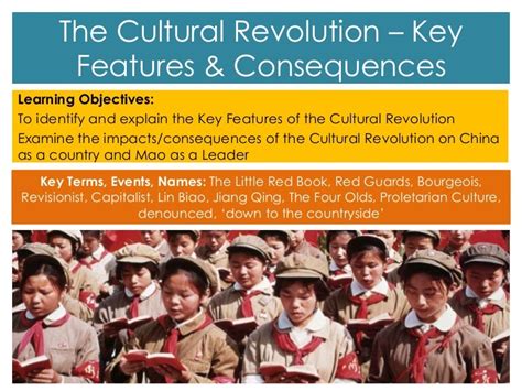 The Cultural Revolution - Key Features & Consequences