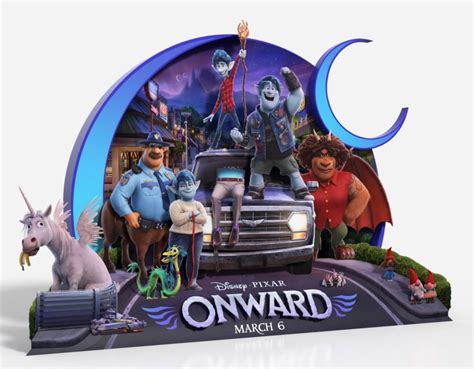 Check Out the New 'Onward' Standee — In Theaters Now! | Pixar Post