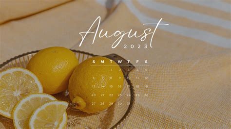 August 2023 Calendar Wallpaper Desktop - Get Calender 2023 Update