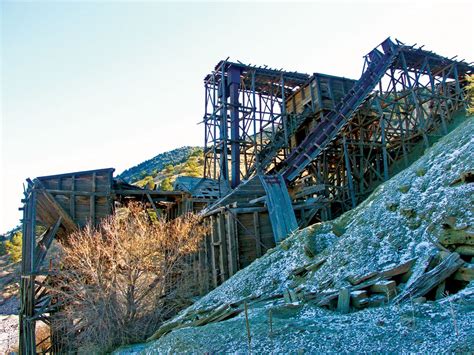 POTD October 15, 2013: Juab County, Utah Photographer: Ken Krahulec Ore chutes, Eagle & Blue ...