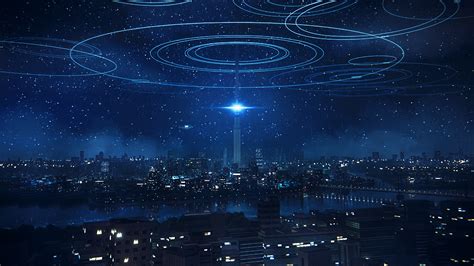 ArtStation - Night Cityscape - Kivotos