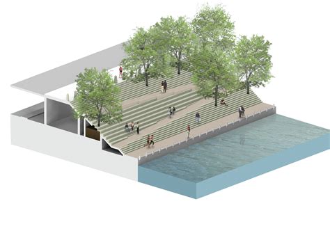 Gallery of Chicago Riverwalk Proposal / Sasaki Associates + Ross Barney ...