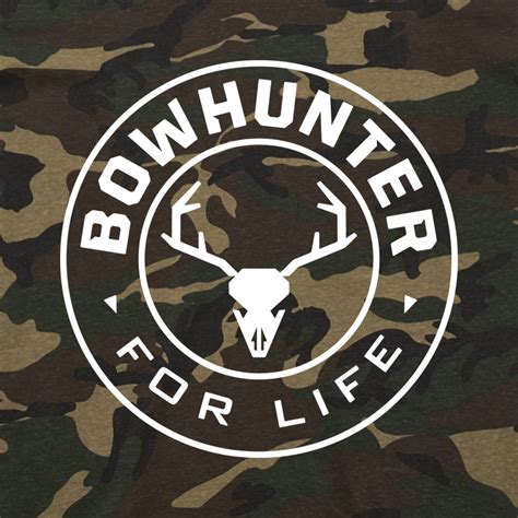 Camo Logo Tee – Bowhunter for Life