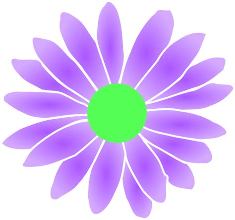 Purple Daisy Clip Art at Clker.com - vector clip art online, royalty ...