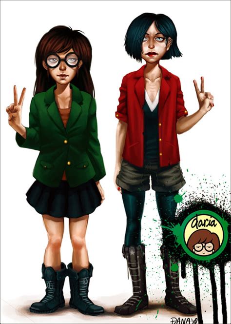 File:Daria - Daria and Jane Fan Art.jpg - TheAlmightyGuru