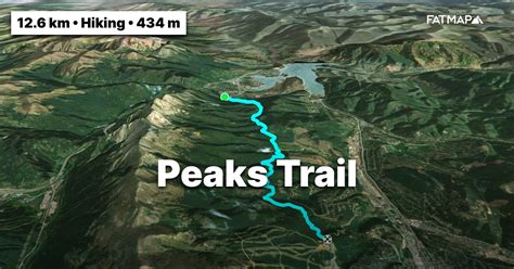 Peaks Trail Outdoor map and Guide | FATMAP